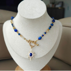 Klasyczny lapis lazuli cytryn