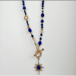 Klasyczny lapis lazuli cytryn