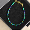 Bransoletka malachit sodalit