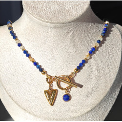 Klasyczny lapis lazuli cytryn