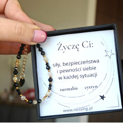 Bransoletka bezpieczeństwo i pewność siebie