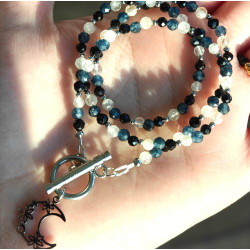 Klasyczny turmalin cytryn szafir