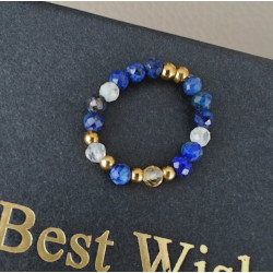 Pierścionek lapis lazuli...