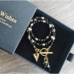 Klasyczny turmalin i cytryn