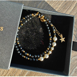 Regulowany turmalin i perły