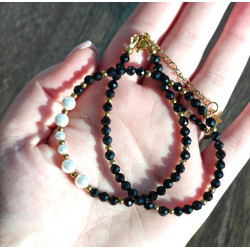 Regulowany turmalin i perły