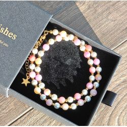 Regulowany perły i agat