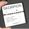 SKORPION bransoletka na gumce