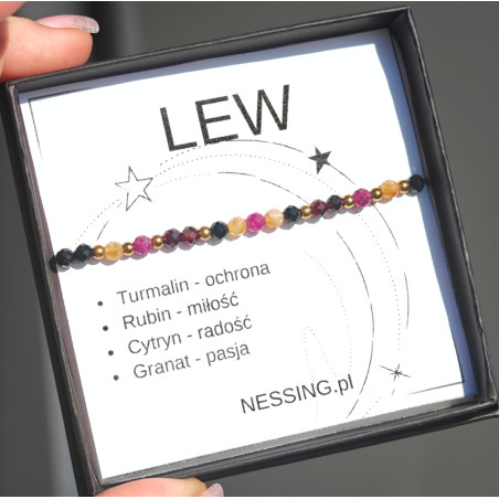 LEW bransoletka na gumce