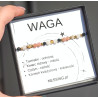 WAGA bransoletka na gumce