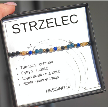 STRZELEC bransoletka na gumce