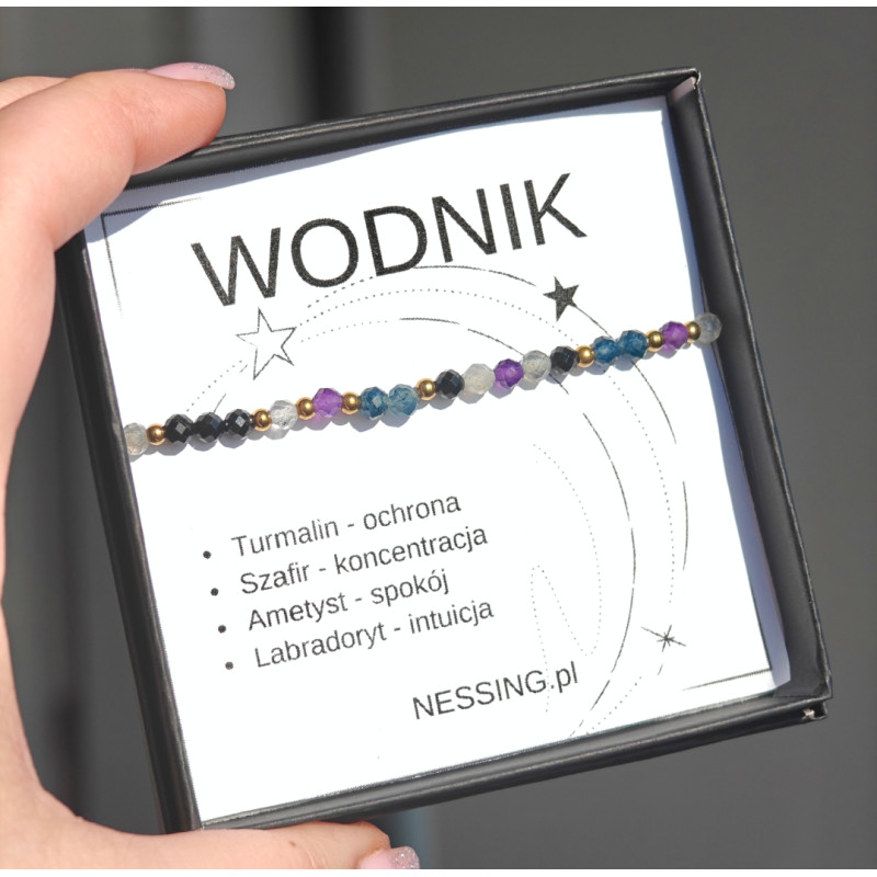 WODNIK bransoletka na gumce