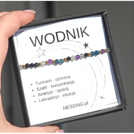 WODNIK bransoletka na gumce