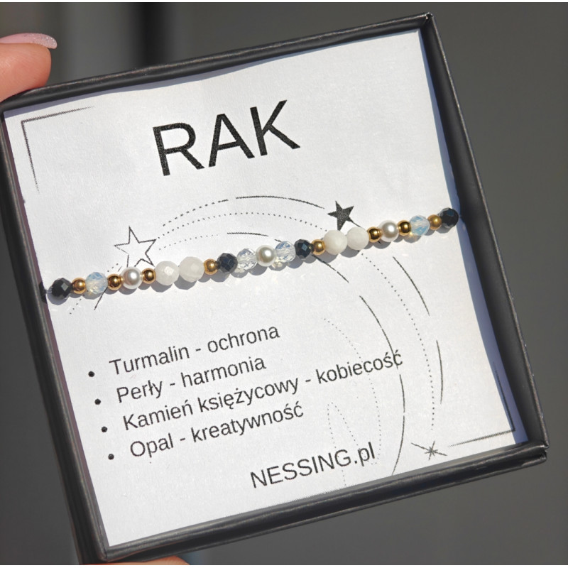 RAK bransoletka na gumce