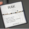 RAK bransoletka na gumce