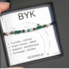 BYK bransoletka na gumce