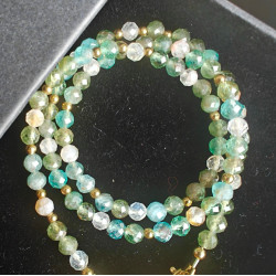 Klasyczny kianit i cytryn