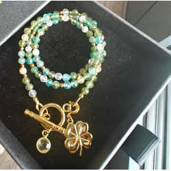 Klasyczny kianit i cytryn