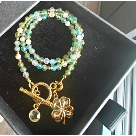 Klasyczny kianit i cytryn