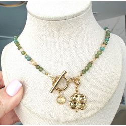 Klasyczny kianit i cytryn