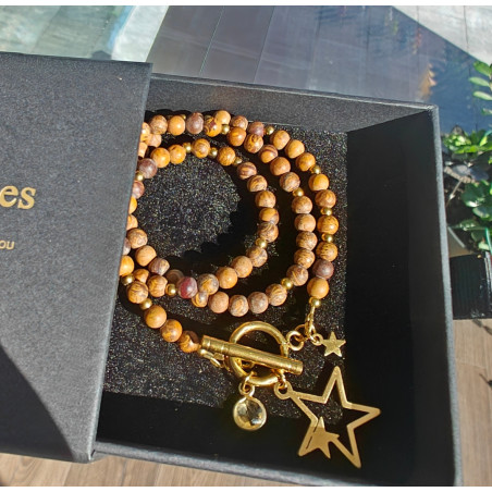 Klasyczny japis brązowy