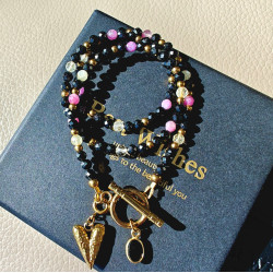 Klasyczny turmalin i cytryn