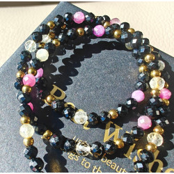 Klasyczny turmalin i cytryn