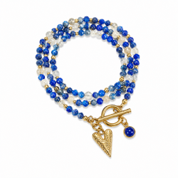 Klasyczny lapis lazuli cytryn