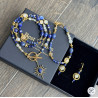 Klasyczny lapis lazuli cytryn