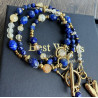 Klasyczny lapis lazuli cytryn