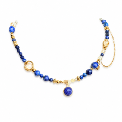 Klasyczny lapis lazuli cytryn