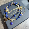 Klasyczny lapis lazuli cytryn
