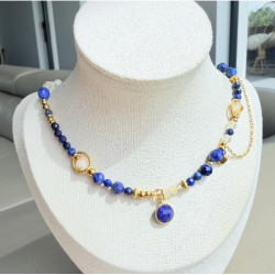 Klasyczny lapis lazuli cytryn