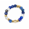 Pierścionek lapis lazuli cytryn
