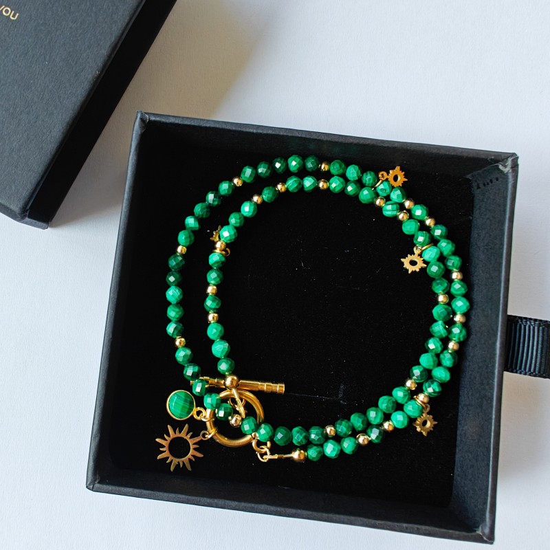 Choker malachit