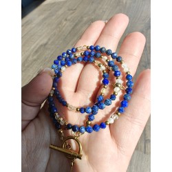 Długi słońce lapis lazuli cytryn