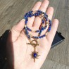 Długi słońce lapis lazuli cytryn