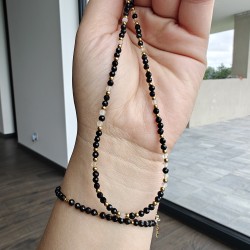 Choker turmalin cytryn