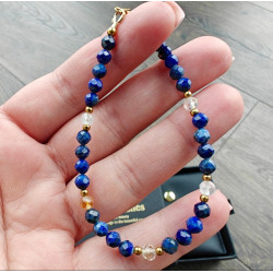 Lapis lazuli i cytryn
