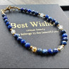 Lapis lazuli i cytryn