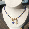 Klasyczny lapis lazuli cytryn